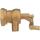 Watts 2000 Series 2" Bronze Heavy Duty Float Valve Female NPT Threaded | Tank Wall Mountable, Machined Flange, Serrated Arms, Replaceable Seals, 165 Psi Maximum, 180 Degrees F Max Ac Refrigeration