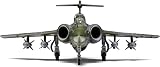 Airfix A12014 Blackburn Buccaneer S.2B 1:48 Model Kit Sprues Decals view 6