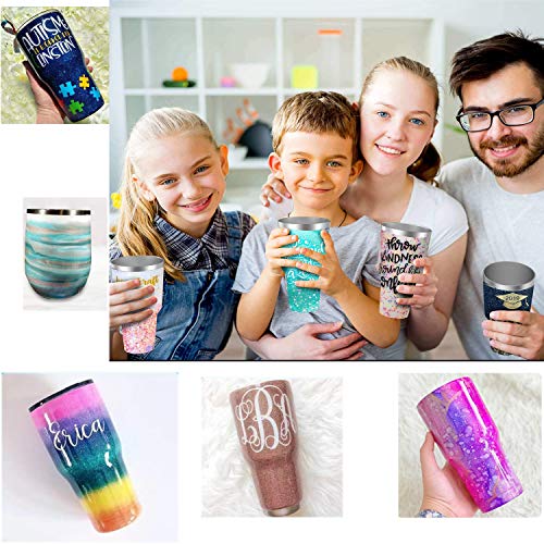 Tumbler Spinner Cup Turner Cuptisserie kit with Drying Rack&Foam