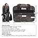 Pistol Case Range Bag for Handguns by FirstChoice; 2-4 Gun Padded Tactical Handgun Soft Case, Lockable Zippers w/Padlock, 3 Mini-Holsters, 8 Mag Slots, 4 Pockets, Range Mat (Black Kryptek Camo)