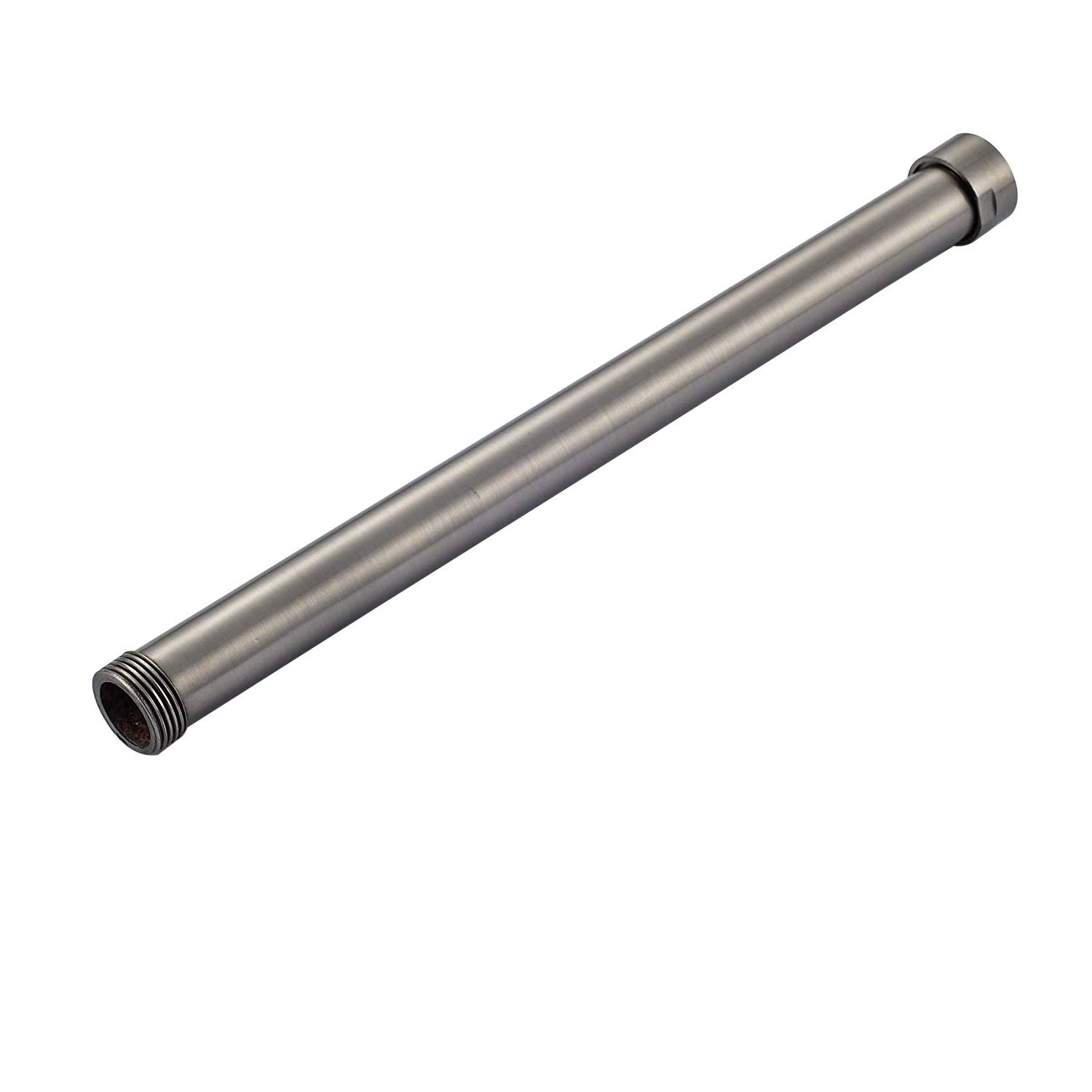 Rozin Brushed Nickel 12inch Shower Faucet Extension Tube Bar for Items