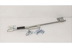 Kay Enterprises Enclosed Trailer Door Latch 45 Inch L Tamperproof Hinge Mount Hardware Hasp Three Hole Hinge