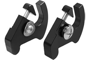 CHIFUN Latch Clips Detachable Sissy Bar Luggage Rack Quick Release Hardware Mounting Kit Replacement for Harley Touring 1986-