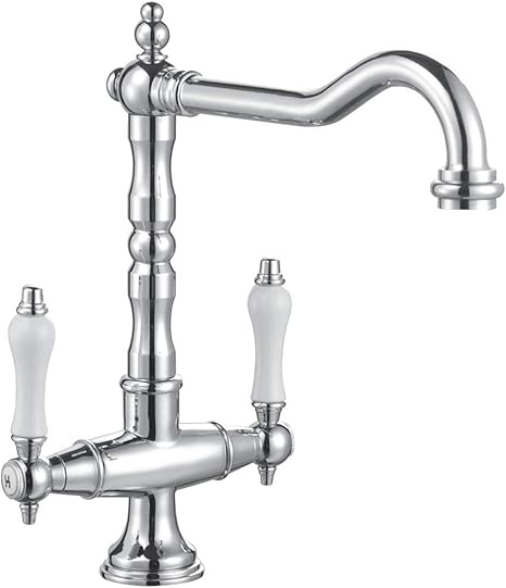 Nostalgie Retro Kuchen Zweigriff Armatur Chrom Schwenkbar Sanlingo Amazon De Baumarkt