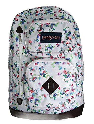 Jansport austin backpack - multi white floral haze, one…