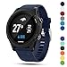Feskio Garmin Forerunner 935 GPS Accessory Watch Band, 22mm Width Soft Silicone Quick Install Sport Watch Strap Bracelet Wristband for Garmin Forerunner 935 GPS Smart Watch