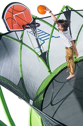 Spark Trampoline Add-On Accessories - Swing Set, Climbing Bar, Web Swing, Roof, Ladder, Basketball Hoop, or Anchor Set (Basketball Hoop)
