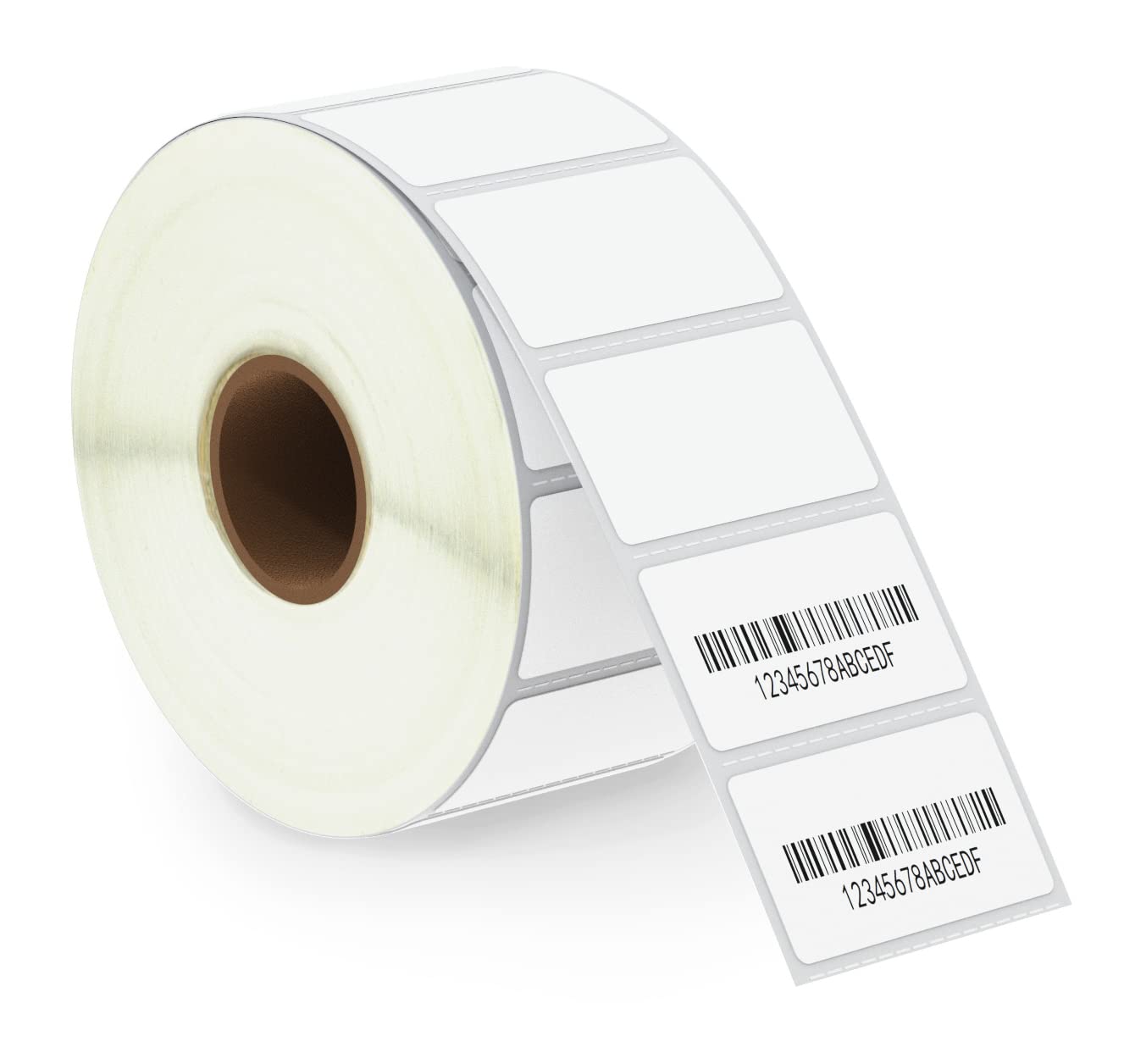 BETCKEY - 38mm x 22mm (1.5 in x 0.85 in) All Purpose Thermal Labels, 1500 Perforated Labels per Roll, Compatible with Zebra & More Printers