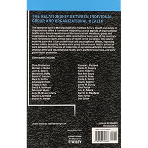 Health and Safety in Organizations: A Multilevel Perspective