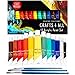 Acrylic Paint Set 12 Colors by Crafts 4 ALL Perfect for Canvas, Wood, Ceramic, Fabric. Non Toxic & Vibrant Colors. Rich Pigments Lasting Quality for Beginners, Students & Professional Artist primary
