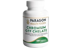 Paragon Health Foods Chromium GTF Chelate Tablets | 120 Tablets | Mineral Supplement