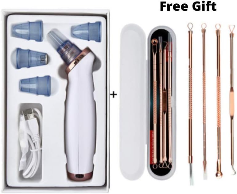 Pore Cleaner Blackhead Remover Vacuum Electric Nose Face Deep Cleansing Free Skin Care Beauty Tool