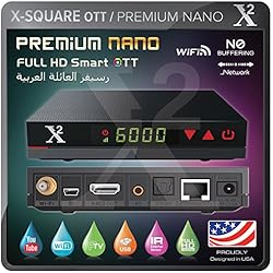 X2 Premium Nano ARABIC IPTV HD (OTT | Streaming Media Player) WiFi,Lan - New Edition