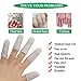 Gel Finger Cots,Finger Cover,Silicones Finger Protectors(16PCS)*Waterproof*Finger Sleeves Great for Finger Arthritis,Finger Craking,Finger Trigger.