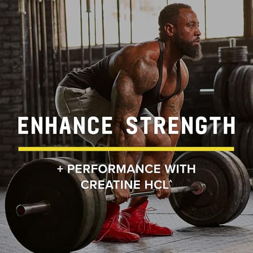 BEYOND RAW Creatine HCl Powder, Science Backed, Lab Grade, Creatine for Women & Men, Muscle Strength, Energy Production, Athletic Performance, Cognitive Support, Cellular Hydration, 60 Servings