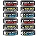 Inkstone (12-pack) Hockey Wristbands with Motivational Quotes - Wholesale Bulk Hockey Bracelets for Hockey Theme Party Favors Supplies Gifts for Hockey Team - Unisex for Men Women