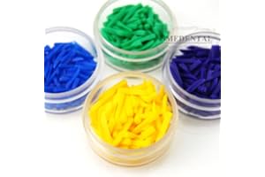 SMEDENT Dental Disposable Wedges Plastic 4 Colors 400 Pcs