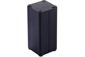 Aluminum Project Box 2Pcs Enclosure Case Sand Enclosure Split Body Box 50x25x25mm Electronic Cooling Case for PCB Board DIY