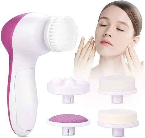 Jeval Multifunction 5 In 1 Deep Facial Cleaner Beauty Care Brush