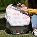 Baby Car Seat Cover Breastfeeding Cover Carseat Covers for Girls and Boys (Elephant)