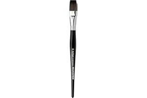 da Vinci Watercolor Series 5898 Casaneo Paint Brush, Flat New Wave Synthetics, Size 20