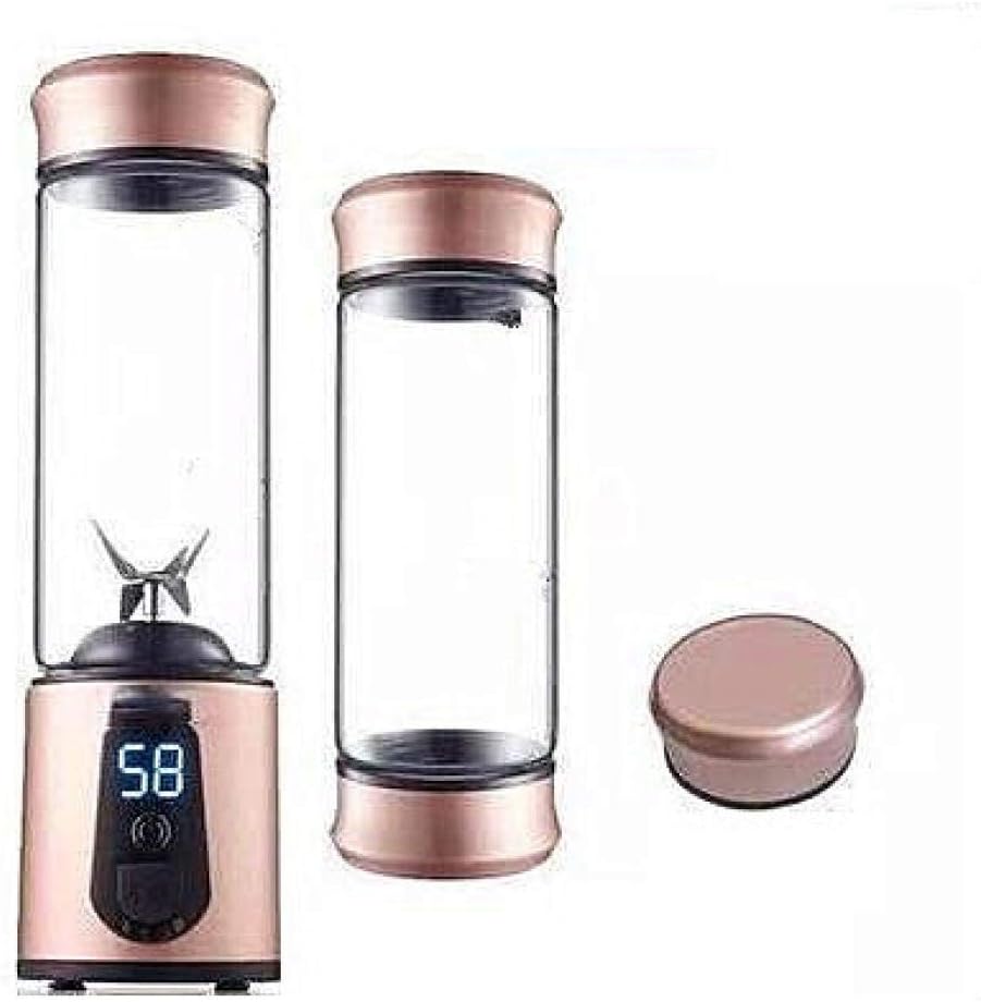 Juicer CPYPP Portable Electric Juicer Blender Automatic USB Mini Fruit Mixers Juicers Fruit Extractor Food Milkshake Multi Juice Maker rosegold2cups