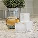Silicone Ice Cube Trays-Set of 2 Round Ice Ball Mold & Large Ice Cube Tray for Whiskey, Iced Coffee, etc.- 2 Whiskey Ice Ball Maker (Sphere Ice Mold) & Silicone Ice Cube Trays With Lids-Home By Brynn