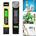 Water Tester TDS Meter - Zerhunt Professional TDS EC & Temperature Meter 3 IN 1,0-9990ppm, Ideal Water Test Kit for Drinking Water Hardness, Hydroponics,Aquarium,Reverse Osmosis Filter,etc.