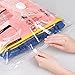 iDesign Vacuum Storage Cube Bags with Resealable Closures for Closets, Drawers - Set of 4, Multiple Sizes