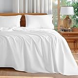 Shilucheng 100% Cotton Queen Size Sheets Set - 600