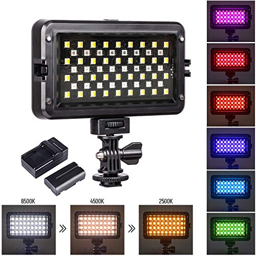 VILTROX RGB Led Video Light Kit CRI95+ Full Color Output Dimmable 3300K