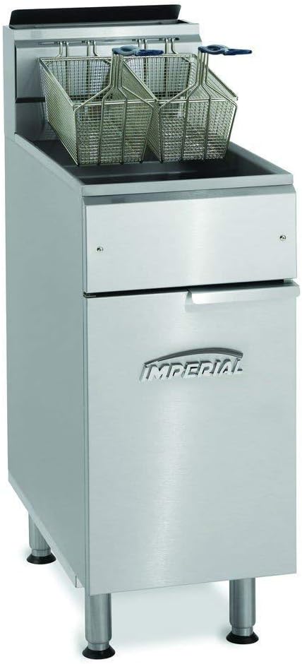 Imperial IFS-50-OP LP Gas Fryer - (1) 50-lb Vat, Floor Model, LP