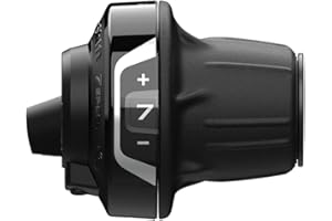 SHIMANO Revoshift SL-RV400-7R Twist Shifter - Right, 7-Speed, with Optical Gear Display
