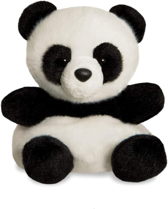 Aurora Palm Pals Bamboo Panda 5in Soft Toy Beans Birth Friendly