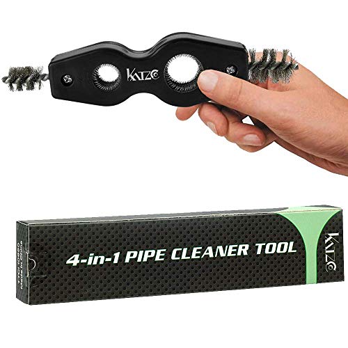 Katzco Pipe Cleaner Tool 4 in 110.6 Inches Cleans Inside and