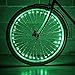 Monkey Light NLX1 LED Bike Wheel Lights. Assembled in USA. Attaches to Spokes Near The tire. 100% More LEDs, 40 LEDs Included. Fully Waterproof and Durable Cool Bicycle Accessory.