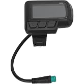 EN06 LCD Display Meter with 5 Pin Interface, 24V 36V 48V Speed Display for Electric Bikes Electric Scooters Mountain Bikes