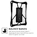 Cooper Trooper 2K Rugged case Compatible with Acer Iconia Tab 10 A3-A30 | Drop Shock Proof Heavy Duty Protective Cover | Shoulder Strap, Stand, Hand Strap | Kids Adults (Black)