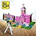 Paper City Princess Castle Educational Toys for Kids - Creativity Kit (Cut, Glue, Color, Play, Create Your Own Cartoon) - 3D Puzzles for Kids Ages 4-8 for Boys & Girls