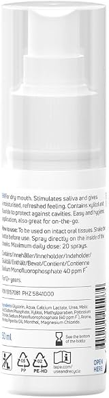 TePe Hydrating Mouth Spray Mild Apple Peppermint 50ml Fluoride view 2