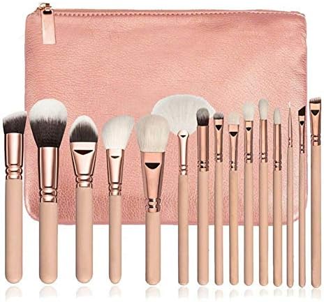 Professional Makeup Brushes 15 PCS Makeup Brush Set Premium Synthetic Foundation Brush, Eye Shadows Make Up Brushes Kit