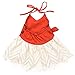 AmzBarley Ocean Adventure Costume for Girls Dress Up Toddlers Kids Halloween Outfits Birthday Fancy Party Cosplay Role Play Christmas Clothes Size 2T Age 1-2 Years Tag 100