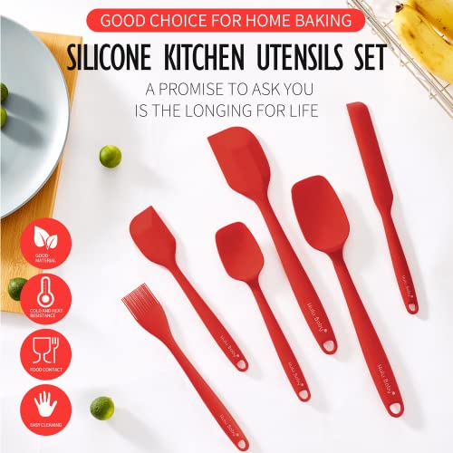 Permanent Replacement Silicone Spatula Set Premium Rubber Spatulas