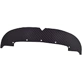 XTPTFABS 1Set Carbon Fiber Front Splitter,Lightweight&amp;High Strength | Fit for ARRMA Vendetta 3s BLX/Arrma Infraction 3s 4x4,Carbon Fiber,Impact Resistance,Protection from Impacts