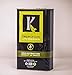 Kasandrinos Organic HUGE 3 LITER Extra Virgin Greek Olive Oil - Current Fresh Harvest - NonGMO Keto Paleo, 100% Organic First Cold Pressed, Single Sourced from Greece CHEF SIZE