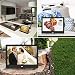 HE Digital Photo Frame 13-Inch Widescreen Display Pictures and Videos on Your Photo Frame Via Mobile App or Email, Music Playback, Auto-Sensing, for SD, Mini SD, with Remote Control,Blackthumb 4