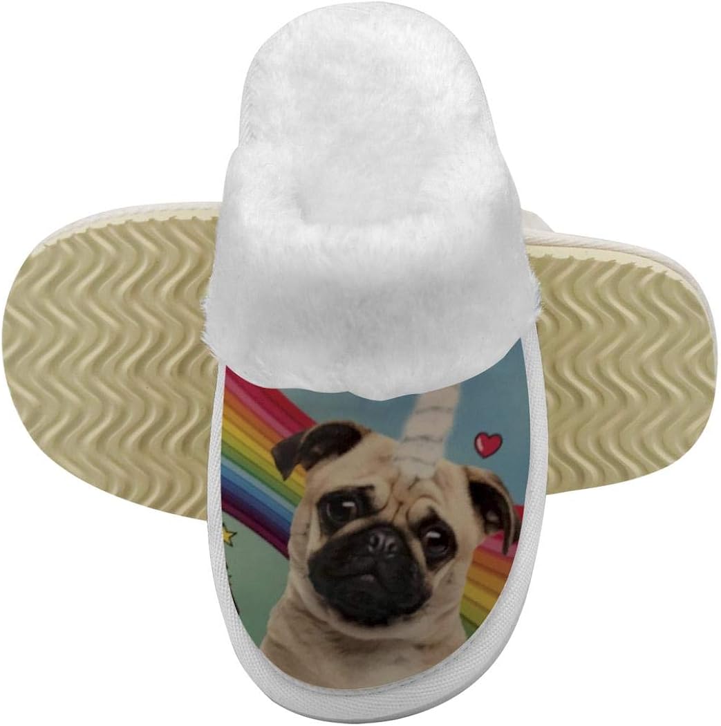 womens pug slippers