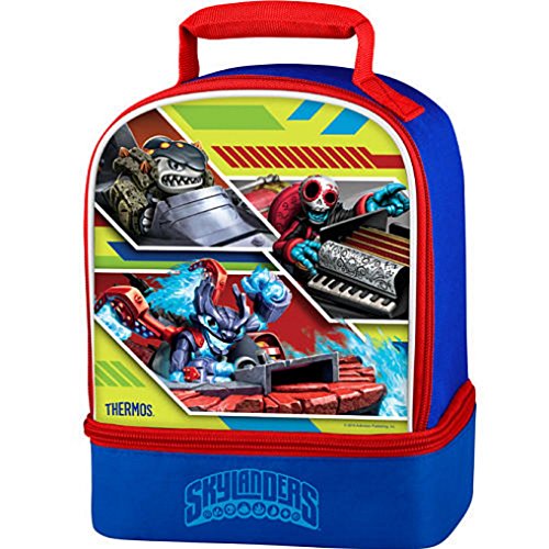 Skylanders Dual Compartment Insulated Lunch Bag
