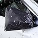 ZONETECH Auto Side Mirror Protective Cover - Premium Quality Classic Black Auto Exterior Mirror Covers from Snow, Ice and Frost