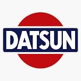 Old School Datsun Car Shirt, Case, Skin, Poster, Mug Old School Classic Bumper Sticker Window Vinyl Decal 5"